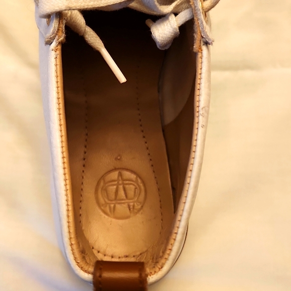 MASSIMO DUUTI LEATHER TENNIS SHOES - Picture 7 of 8